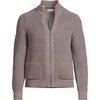 image:imageLands End Mens Long Sleeve Drifter Full Zip Cardigan SweaterLight Bark Heather