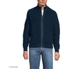 image:imageLands End Mens Long Sleeve Drifter Full Zip Cardigan SweaterRadiant Navy