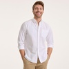 image:imageLands End Mens Long Sleeve Seersucker ShirtWhite