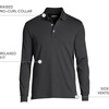 image:imageLands End Mens Long Sleeve Supima PoloBlack