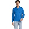 image:imageLands End Mens Long Sleeve Supima PoloBright French Blue