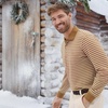 image:imageLands End Mens Long Sleeve Supima PoloCanyon Camel Stripe