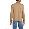 image:imageLands End Mens Long Sleeve Supima PoloCanyon Camel Stripe