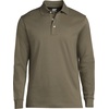 image:imageLands End Mens Long Sleeve Supima PoloForest Moss