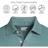 image:imageLands End Mens Long Sleeve Supima PoloTourmaline