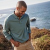 image:imageLands End Mens Long Sleeve Supima PoloTourmaline
