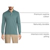 image:imageLands End Mens Long Sleeve Supima PoloTourmaline