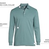 image:imageLands End Mens Long Sleeve Supima PoloTourmaline