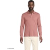 image:imageLands End Mens Long Sleeve Supima PoloVintage Mauve