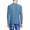 image:imageLands End Mens Long Sleeve Swim Tee Rash GuardEvening Blue Heather