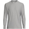 image:imageLands End Mens Long Sleeve Swim Tee Rash GuardGray Heather