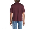 image:imageLands End Mens Premium AmericanGrown Supima Cotton Polo Shirt Short Sleeve Pocket  Big amp TallLush Burgundy