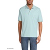 image:imageLands End Mens Premium AmericanGrown Supima Cotton Polo Shirt Short Sleeve Pocket  Big amp TallPale Sky