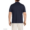 image:imageLands End Mens Premium AmericanGrown Supima Cotton Polo Shirt Short Sleeve Pocket  Big amp TallRadiant Navy