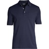 image:imageLands End Mens Premium AmericanGrown Supima Cotton Polo Shirt Short Sleeve Pocket  Big amp TallRadiant Navy