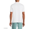 image:imageLands End Mens Premium AmericanGrown Supima Cotton Polo Shirt Short Sleeve Pocket  Big amp TallWhite