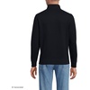 image:imageLands End Mens Quarter Zip Pullover SweaterBlack