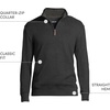 image:imageLands End Mens Quarter Zip Pullover SweaterBlack