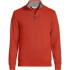 image:imageLands End Mens Quarter Zip Pullover SweaterBourbon