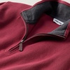 image:imageLands End Mens Quarter Zip Pullover SweaterBurgundy Spritz