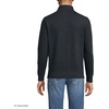 image:imageLands End Mens Quarter Zip Pullover SweaterDark Charcoal Heather