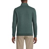 image:imageLands End Mens Quarter Zip Pullover SweaterDeep Woodland Green Heather