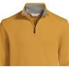 image:imageLands End Mens Quarter Zip Pullover SweaterDijon Gold