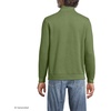 image:imageLands End Mens Quarter Zip Pullover SweaterDried Basil Heather