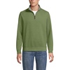 image:imageLands End Mens Quarter Zip Pullover SweaterDried Basil Heather
