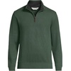 image:imageLands End Mens Quarter Zip Pullover SweaterEstate Green