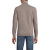 image:imageLands End Mens Quarter Zip Pullover SweaterLight Bark Heather