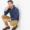 image:imageLands End Mens Quarter Zip Pullover SweaterMedium Denim Heather