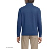 image:imageLands End Mens Quarter Zip Pullover SweaterMedium Denim Heather