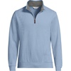 image:imageLands End Mens Quarter Zip Pullover SweaterOasis Blue