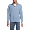 image:imageLands End Mens Quarter Zip Pullover SweaterOasis Blue