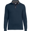 image:imageLands End Mens Quarter Zip Pullover SweaterRadiant Navy