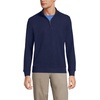 image:imageLands End Mens Quarter Zip Pullover SweaterRadiant Navy