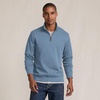 image:imageLands End Mens Quarter Zip Pullover SweaterSoft Peacock