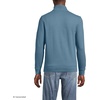 image:imageLands End Mens Quarter Zip Pullover SweaterSoft Peacock