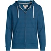 image:imageLands End Mens Serious Sweats Full Zip HoodieEvening Blue