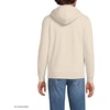 image:imageLands End Mens Serious Sweats Full Zip HoodieFlax Heather