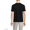 image:imageLands End Mens Short Sleeve AmericanGrown Supima Cotton Tee with PocketBlack