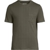 image:imageLands End Mens Short Sleeve AmericanGrown Supima Cotton Tee with PocketForest Moss