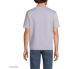 image:imageLands End Mens Short Sleeve AmericanGrown Supima Cotton Tee with PocketFrench Purple Heather