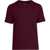 image:imageLands End Mens Short Sleeve AmericanGrown Supima Cotton Tee with PocketLush Burgundy