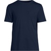 image:imageLands End Mens Short Sleeve AmericanGrown Supima Cotton Tee with PocketRadiant Navy