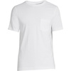 image:imageLands End Mens Short Sleeve AmericanGrown Supima Cotton Tee with PocketWhite