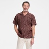 image:imageLands End Mens Short Sleeve Camp Collar Hawaiian ShirtEarthen Clay Palms