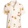 image:imageLands End Mens Short Sleeve Camp Collar Hawaiian ShirtIvoryCocktail