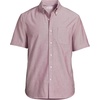 image:imageLands End Mens Short Sleeve Sail Rigger ShirtBurgundy Spritz